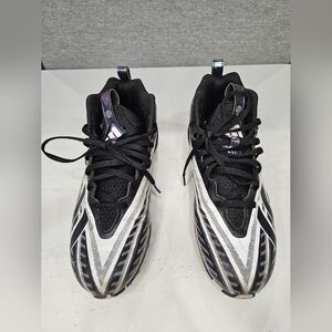Adidas freak spark MD 23 black Football Cleats. Youth shoes Size 6.